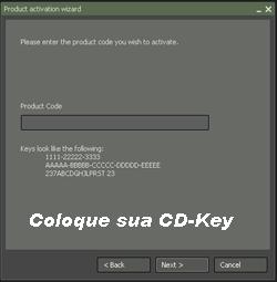 Registrando CD Key do CS 1.6 Cdkey 2